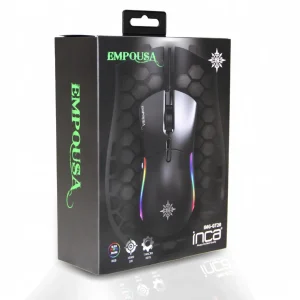 INCA Gaming Muis IMG-GT20 10000 DPI, RGB, 7 Knoppen, USB, SW retail
