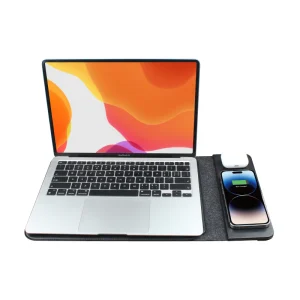 Laptophoes met Draadloos Opladen & Muismat