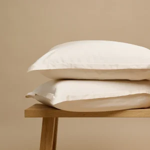 TENCEL™ Sateen Kussensloop Wit Zand