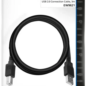 Ewent ew9621 USB 2.0 Connection Cable 3 Meter ( AC3033 )