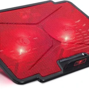 Spirit of Gamer - Laptop Cooling pad - Koeler Blade 100 - tot 15,6 inch - Rood