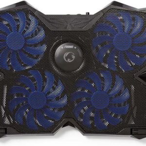 Nedis Gaming Notebook Koeler - Aantal ventilatoren: 4 - USB Gevoed - 15 " - 19 " - LED