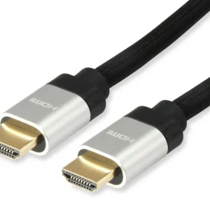 Equip HDMI UHS Ethernet 2.1 A-A St/­St 3.0m 8K60Hz HDR zwart