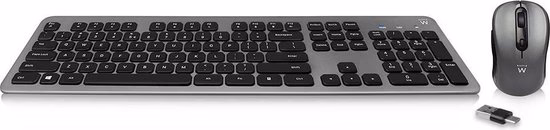 Ewent EW3260 WIRELESS KEYBOARD/MOUSE QWERTY ( AC5710 )