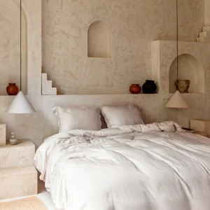 TENCEL™ - Twill Dekbedovertrek Beige