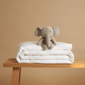 Kids - TENCEL™ Sateen Dekbedovertrek Wit