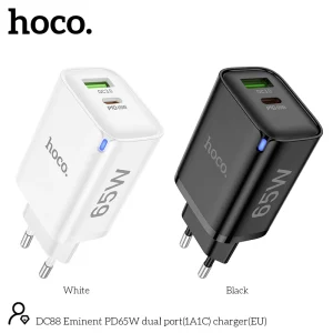 Snel Lader 65W | 2-poorts USB-C & USB-A Stekker