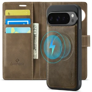 Snap Magnet | MagSafe-Compatibel 2-in-1 Bookcase |  Mahogany Brown