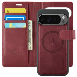 Snap Magnet | MagSafe-Compatibel 2-in-1 Bookcase | Burgundy Red