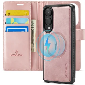 Snap Magnet+ | MagSafe‑Compatibel Luxe 2-in‑1 Bookcase | Pale Pink