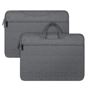 Dux Ducis - Laptoptas – 15.5 tot 16 Inch - Laptop sleeve - Met Handvat - Grijs
