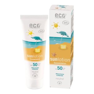 Bio zonnebrandcreme SPF50 zonder parfum en alcohol – ook voor kinderen