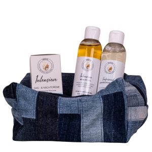 Set natuurlijke gezichtsverzorging voor alle huidtypen – verzachtend voor droge en gevoelige huid