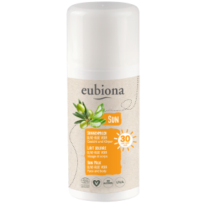 Natuurlijke zonnebrand SPF 30 zonbescherming geschikt voor de gevoelige huid