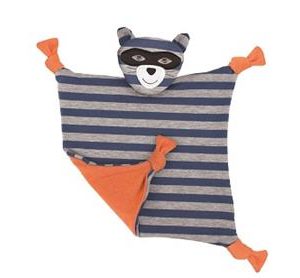 Knuffeldoekje Robbie de wasbeer