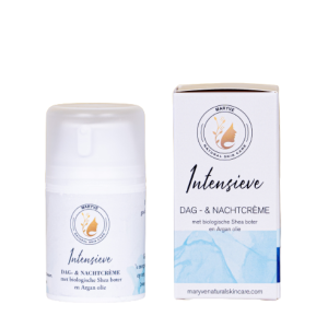 Natuurlijke dag- en nachtcrème voor droge en gevoelige huid