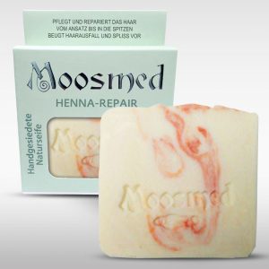 Henna haarzeep voor beschadigd en droog haar