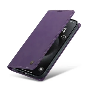 Slim | Portemonnee Book Case | Dark Purple